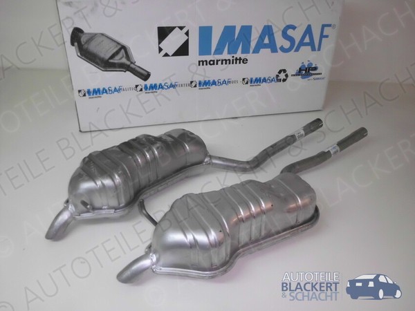 Imasaf Auspuff Endtopf-Set für VW Passat IV 2.8 V6 Syncro/4Motion 1996-2005-image