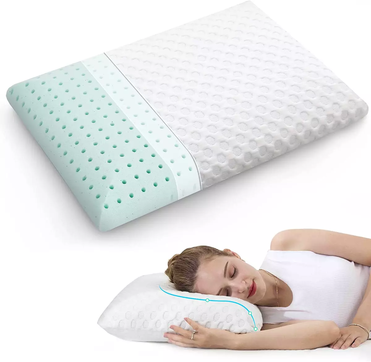 Medium Plush Pillow for Back Sleepers