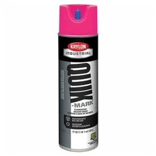 Krylon Industrial Quik-Mark Sb Inverted Marking Paint Fluorescent Hot Pink Lot