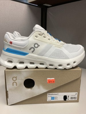 ON Running Women's Cloud Runner 2 White Horizon Medium Width New