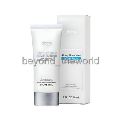 Atomy Sunscreen Sun Cream SPF 50+PA+++ 60ml white  Tracking 