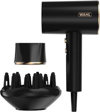 Wahl Ionic Flow Hair Dryer | Lightweight Powerful Frizz-Free Fast Drying Travel