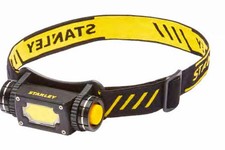 Work Light Yellow Aluminium Magnetic LED Head Torch 3w Stanley SXLS50100E