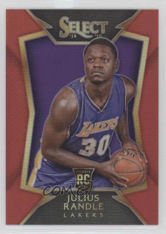 2014-15 Panini Select Concourse Red Prizm 96/149 Julius Randle #89 5w5