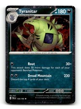 Tyranitar (Cosmos Foil) 135/193 Pokemon Holofoil P Carte Varie... NM IT