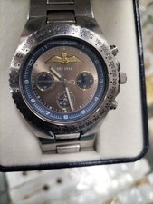 ROYAL AIR FORCE RAF 90th ANNIVERSARY LIMITED EDITION MEN'S CHRONOGRAPH WATCH.