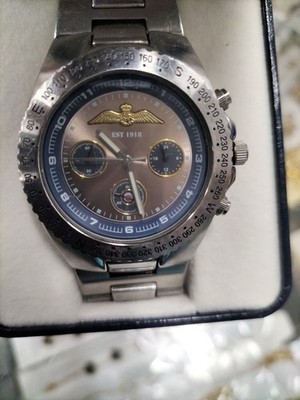 ROYAL AIR FORCE RAF 90th ANNIVERSARY LIMITED EDITION HERREN CHRONOGRAPH UHR.