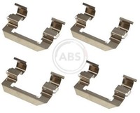 A.B.S. 1761Q ZubehöRsatz, Scheibenbremsbelag Vorne FüR Chevrolet Opel