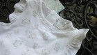 nwt kissy kissy 0-3 M baby girls white 100% Pima cotton 2 piece outfit  barnyard — photo 4