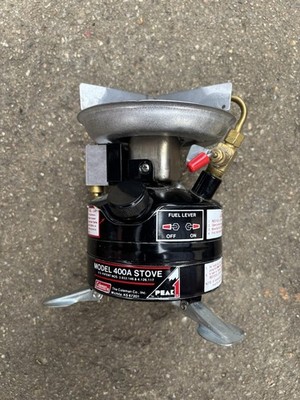 Coleman Peak 1 Model 400A Backpacking Camping Stove Dated 3/88