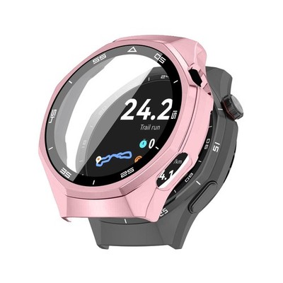 360 Grad Hülle für Huawei Watch GT6 Pro 46 mm Displayschutz Case Cover Rosegold