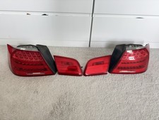 BMW E92 LCI Genuine LED Rear Lights Pair Full Set