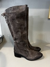 NEW WITH TAGS B RN Women s Brown Suede Knee High Boots, Size 10