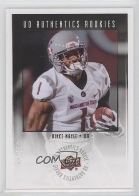 2015 Upper Deck UD Authentics Rookies /500 Vince Mayle #UA-64 RC 0o6v
