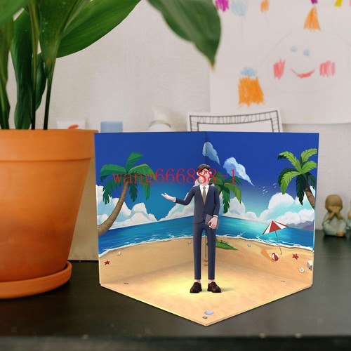 Diorama 1/12 Backdrop Showcase for Action Figures Vehicle Scene Mini Doll Toy - Picture 22 of 77