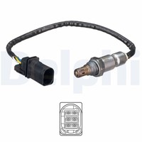 Delphi Lambdasonde ES21314-12B1 Passend FüR Fiat
