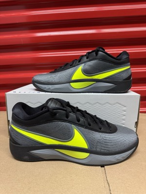 Nike Giannis Zoom Freak 6  Black Volt Grey FJ7792 001 Mens Size 13