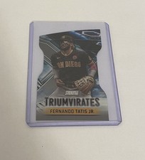 2023 Topps Stadium Club Baseball Fernando Tatis Jr. #T-7 Triumvirates Padres