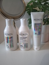Redken Acidic Bonding Concentrate Shampoo, Conditioner & Leave In Treatment