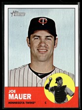 Joe Mauer 2012 Topps Heritage #186 Minnesota Twins
