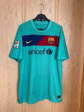 FC BARCELONA 2010 2011 AWAY FOOTBALL SOCCER SHIRT NIKE 382358-310 MENS SIZE XL