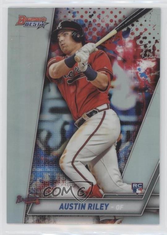 2019 Bowman's Best Refractor Austin Riley #4 ll2