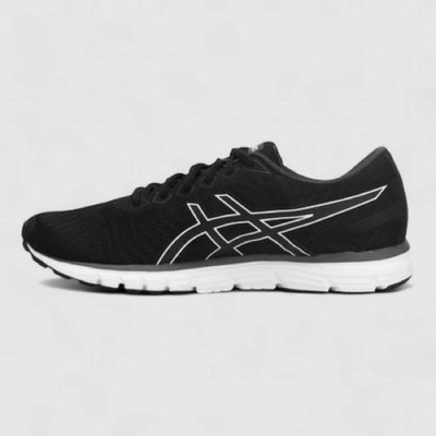 ASICS Gel-Zaraca 4 athletic running shoe in black and white 8.5 NWOT