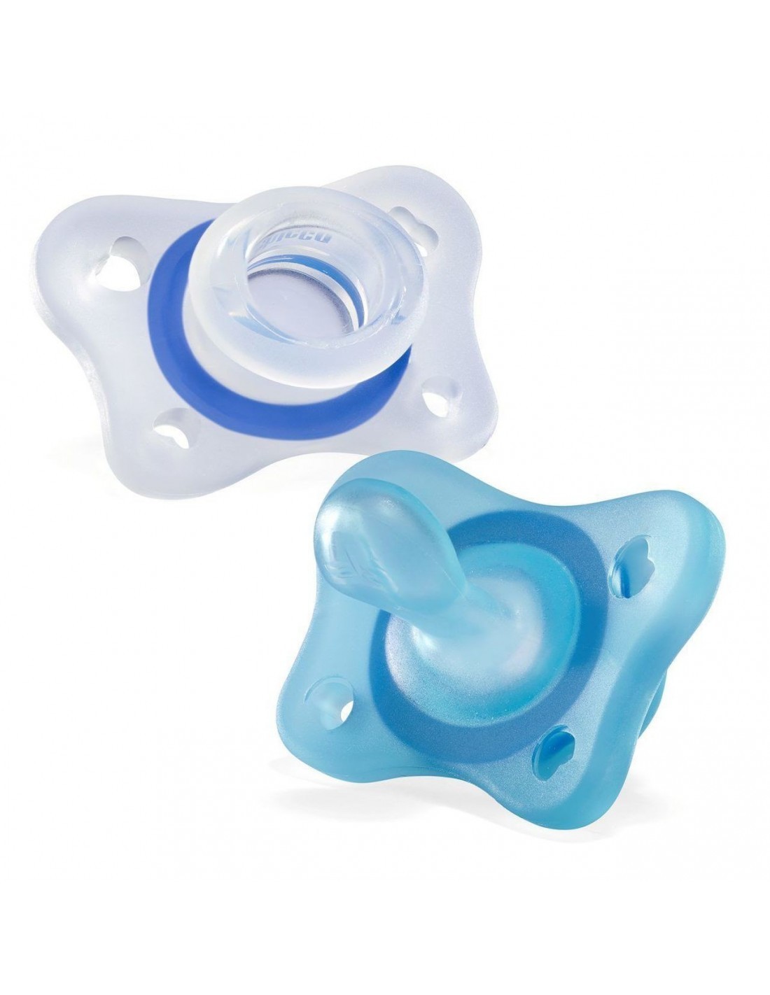 CHICCO GOMMOTTINO BOY SILICONE 2-6 MESI 2 PEZZI ITA C - Immagine 2