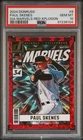 2024 Panini Donruss Diamond Marvels Paul Skenes Rookie Red Xplosion /99 RC PSA10