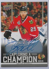 BRYAN BICKELL AUTO 2025-26 UD Blackhawks Centennial Capturing a Champion #CC-10