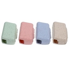 4 Pcs Toothbrush Cover Travel Heads Covers Outdoor Protective for