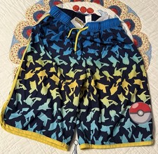Boys Pokemon Pikachu Swim Trunks Size Youth XL 14-16
