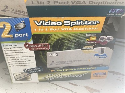 ATEN VS  92A- 1- 2-Port VGA Duplicator originalverpackt 1920x1440