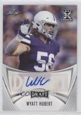 2021 Leaf Draft Auto Wyatt Hubert #BA-WH1 Auto 12lt