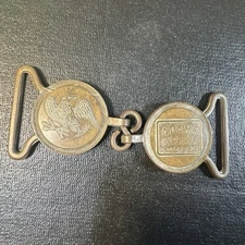 CIVIL WAR 1832 REGULATION Eagle w Adam’s express  BELT BUCKLE PLATE Rd-Ny 