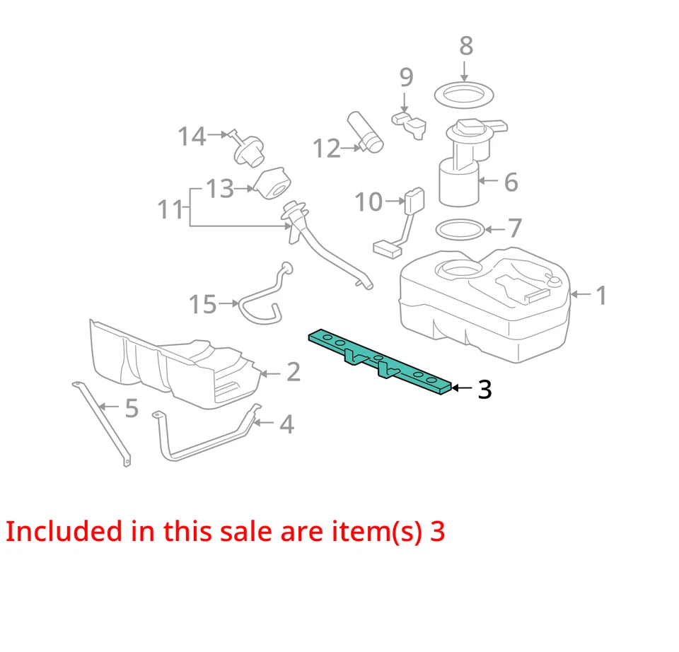 SE ADAPTA A PONTIAC SATURN SOLSTICE SKY SUPPORT 2006-2010 ASM F/TNK 10347177 - NUEVO OEM Foto 2 de 3