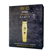 StyleCraft Saber Gold Trimmer Cordless Metal Digital Brushless Motor SC405G