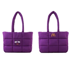 McDonald's Korea Grimace Padding Bag 29 x 40cm Padded Shoulder Bag