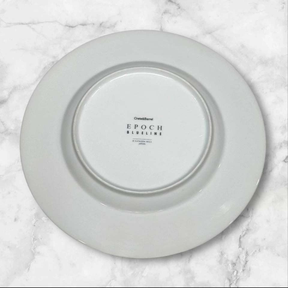 Placas Blueline de época de caja y barril | Juego de 6 de Kathleen Wills Japón | Buena C Foto 2 de 4