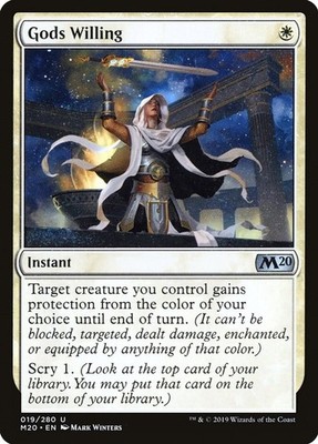 Gods Willing [Core Set 2020 - 19] NM