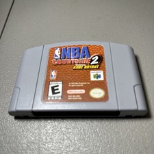 NBA Courtside 2 N64 Nintendo 64, 1999 Authentic Cartridge Only Tested Working