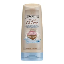 Jergens Natural Glow In Shower FIRMING Self Tanner Lotion Medium to Deep 7.5 Oz