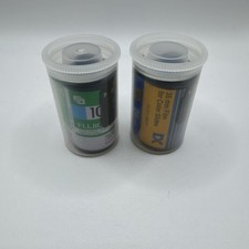 2 Rolls Fujichrome 100 Slide Film 35mm ISO 100 Kodak Ektachrome 200 Expired