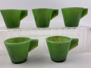 アクロ•アガットAkro Agate カップ＆ソーサー ミニチュア Akro Agate Childrens Dishes | eBay