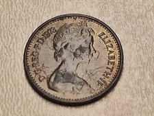 1/2 New Penny Coin Great Britain 1973