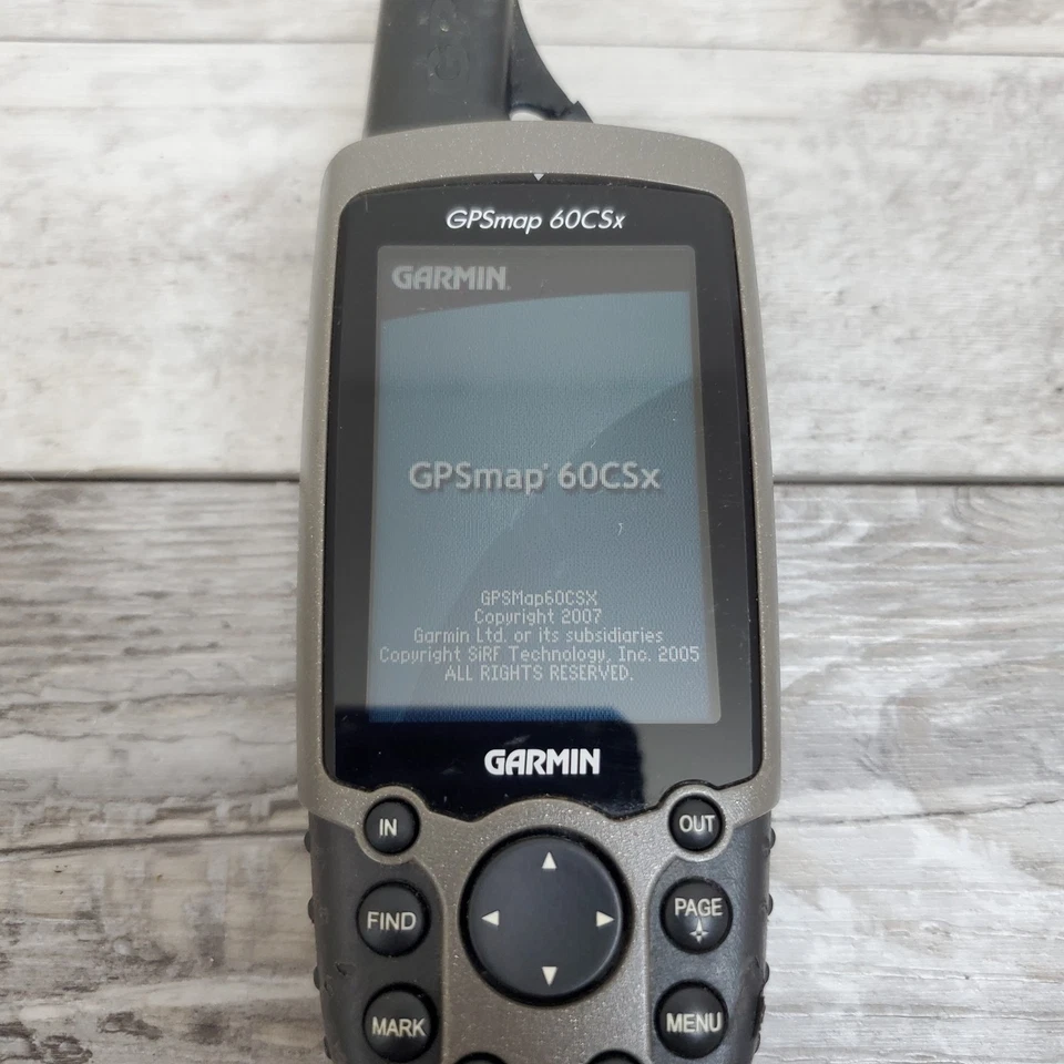 Garmin GPSMAP 60CSx Handheld GPS Tested Working *READ* - Image 2 of 4