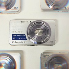 Sony Cyber-Shot DSC-W630 Digital Camera 16.1MP 5x Optical Zoom Silver Auto Focus