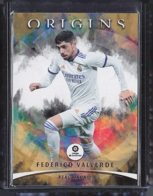 2021-22 Panini Chronicles #96 Federico Valverde Origins La 2021-22 Panini Chronicles #96 Federico Valverde Origins La