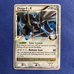 Dialga G Lv.X 122/127 Platinum Holo Ultra Rare