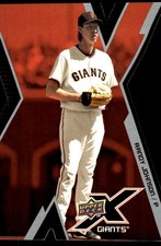 Randy Johnson 2009 Upper Deck X #78 San Francisco Giants FREE SHIP AutographDen